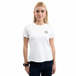 Harcour - T-shirt manches courtes femme Tchaka Blanc