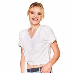 Harcour - T-shirt manches courtes Femme Cairns blanc Best