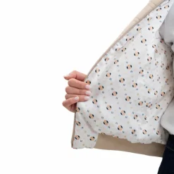 Harcour - Veste bombers femme Boecia lin Beige Best