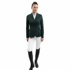 Harcour - Veste de concours femme Jade jungle Vert Hot