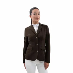 Discount Harcour - Veste de concours femme Jismy cacao Marron