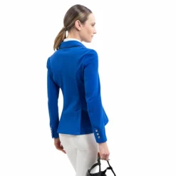 Harcour - Veste de concours femme Aura électrique Bleu