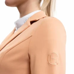 Harcour - Veste de concours femme Jismy abricot Orange Hot