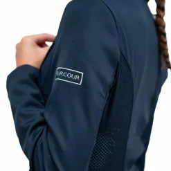 Clearance Harcour - Veste de concours femme Jaly Rider France Marine