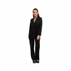Clearance Harcour - Veste de tailleur femme Joba black gold Noir