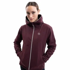 Harcour - Veste manches longues femme Simhat aubergine Bordeaux Online