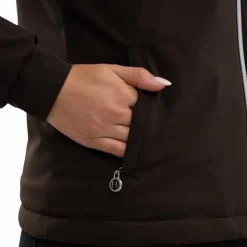 Harcour - Veste manches longues femme Simhat cacao Marron Hot