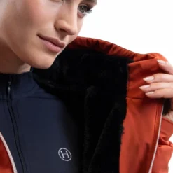 Harcour - Veste manches longues femme Simhat fauve Orange