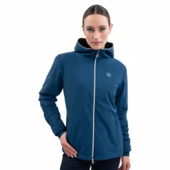 Harcour - Veste manches longues femme Simhat lagon Bleu Sale