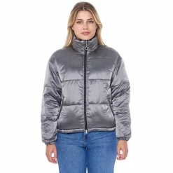 Harcour - Veste matelassée manches longues femme Janari Marine Clearance