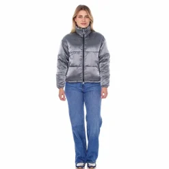 Harcour - Veste matelassée manches longues femme Janari Marine Clearance
