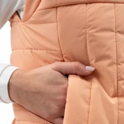 Harcour - Veste sans manches femme Berla abricot Orange Online