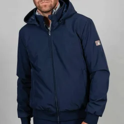 Outlet Harcour - Veste softshell homme Junior Marine