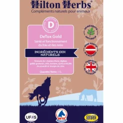 Sale Hilton Herbs - Complément alimentaire Drainage foie reins Detox gold