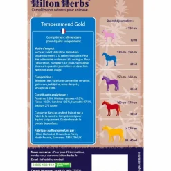 Hot Hilton Herbs - Complément alimentaire Stress et nervosité Temperamend gold