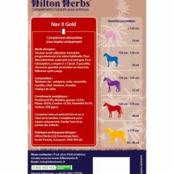 Hilton Herbs - Complément alimentaire Fourbure & Naviculaire nav x gold Online