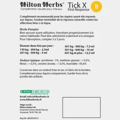 New Hilton Herbs - Complément alimentaire Maladie de Lyme Ticks first response