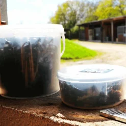 Hot Hippotonic - 450 élastiques silicone Noir