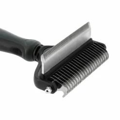 Clearance Hippotonic - Brosse 2 en 1 peigne à mue Noir