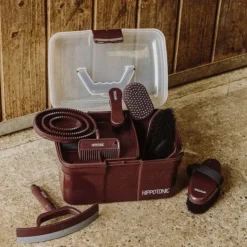 Hippotonic - Brosse de tête pailletée Bordeaux New