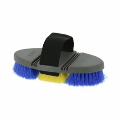 Hippotonic - Brosse tricolore Flag Suède Gris