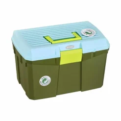 Hippotonic - Coffre de pansage édition limitée kaki/ ciel Vert Hot