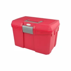 Online Hippotonic - Coffre de pansage framboise/gris Rose