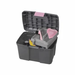 Sale Hippotonic - Coffre de pansage /rose Gris