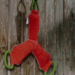 Discount Hippotonic - Jouet pour chevaux boomerang Rouge