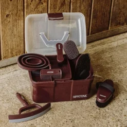 Hot Hippotonic - Peigne à crins pailleté Bordeaux