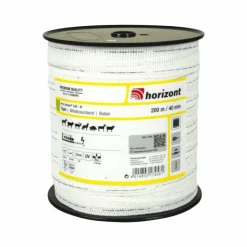 Outlet Horizont - Ruban Farmer 20mm/200m blanc