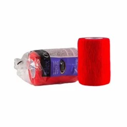 Sale Horse Master - Bande de soin cohésive élastique multi-usage Flex'on Rouge