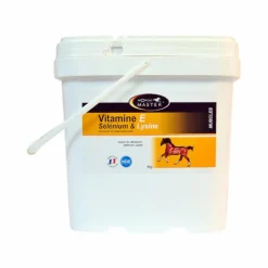 Online Horse Master - Complément alimentaire en poudre récupération musculaire Vitamine E Selenium et Lysine