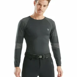 Horse Pilot - Baselayer homme Optimax Gris Outlet