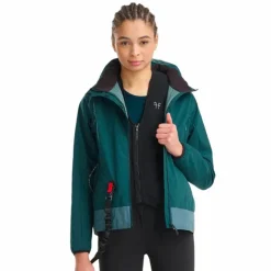 Horse Pilot - Bombers femme compatible airbag marine Bleu