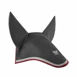 Horse Pilot - Bonnet pour chevaux mesh / bordeaux Gris Best