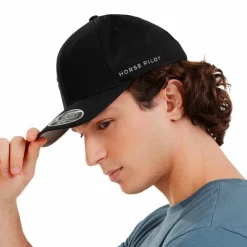 Hot Horse Pilot - Casquette Flexfit 2.0 Noir