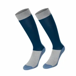 Horse Pilot - Chaussettes d'équitation Light (x2) Marine Sale
