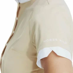 Horse Pilot - Chemise manches courtes femme Aerolight sable Beige