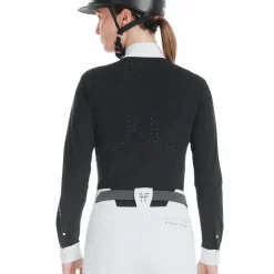 Discount Horse Pilot - Chemise manches longues femme Monica Noir