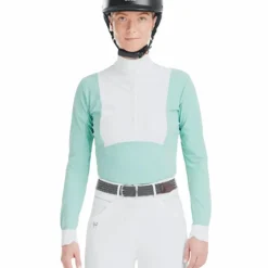 Horse Pilot - Chemise manches longues femme Monica d'eau Vert Clearance