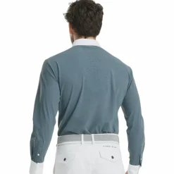 Horse Pilot - Chemise manches longues homme Aerolight cloudy blue Bleu Clearance