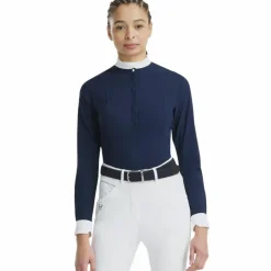Horse Pilot - Chemise manches longues femme Aerolight Marine