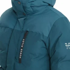 Horse Pilot - Doudoune manches longues femme Fahrenheit Bleu