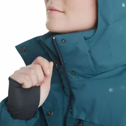 Horse Pilot - Doudoune manches longues femme Fahrenheit Bleu