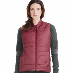 Horse Pilot - Doudoune sans manches femme E-Kelvin (sans batterie) Bordeaux Hot