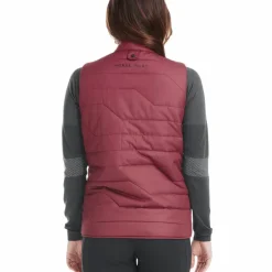 Horse Pilot - Doudoune sans manches femme E-Kelvin (sans batterie) Bordeaux Hot