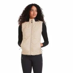 Horse Pilot - Doudoune sans manches femme Rider Vest latte Marron