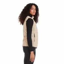 Horse Pilot - Doudoune sans manches femme Rider Vest latte Marron