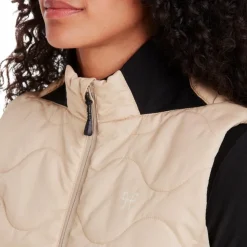 Horse Pilot - Doudoune sans manches femme Rider Vest latte Marron